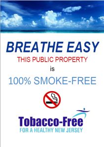 smoke free sign